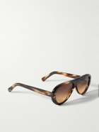 Mr P. - Cubitts Ischia Aviator-Style Acetate Sunglasses