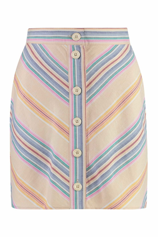 Photo: See by Chloé Cotton And Linen Skirt