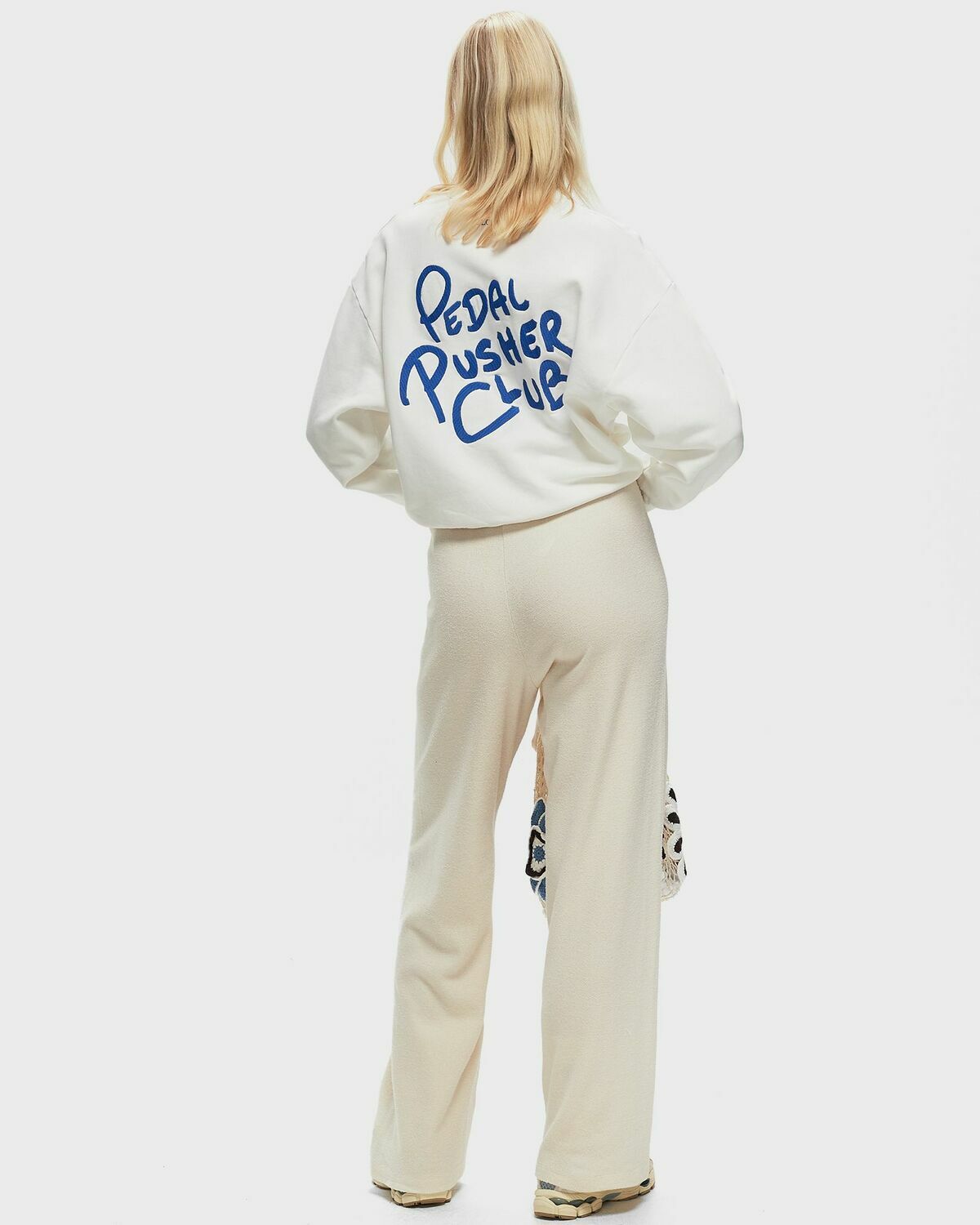 Closed Printed Crewneck Beige Sweatshirts