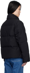 Carhartt Work In Progress Black Yanie Down Jacket