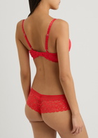 Wacoal Raffine Lace Tanga Thong Red