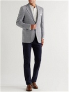 Kiton - Slim-Fit Unstructured Cashmere Blazer - Gray