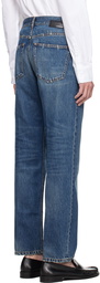 Lardini Blue Distressed Jeans