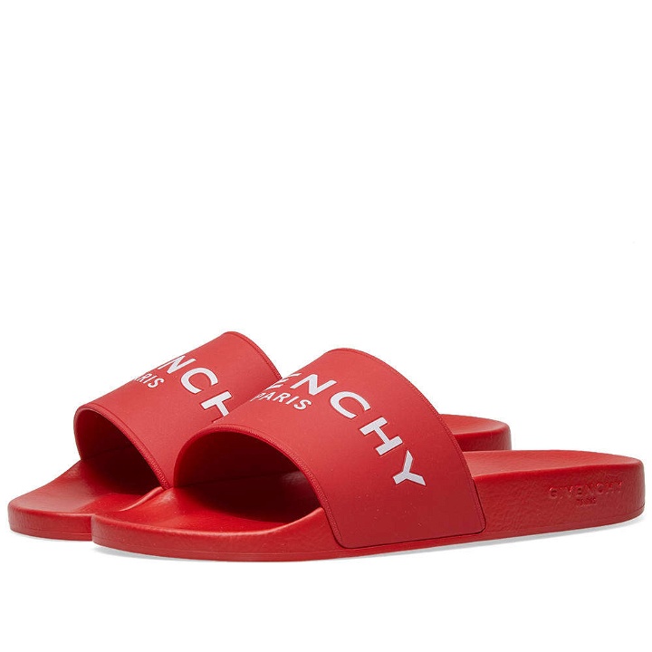 Photo: Givenchy Paris Slide Red