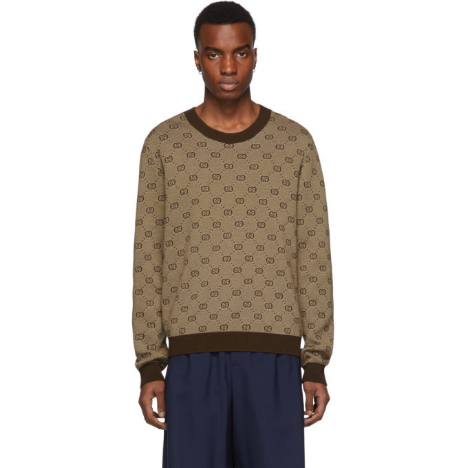 Photo: Gucci Brown GG Sweater