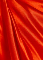 Delos Nova Draped Silk Maxi Dress Red
