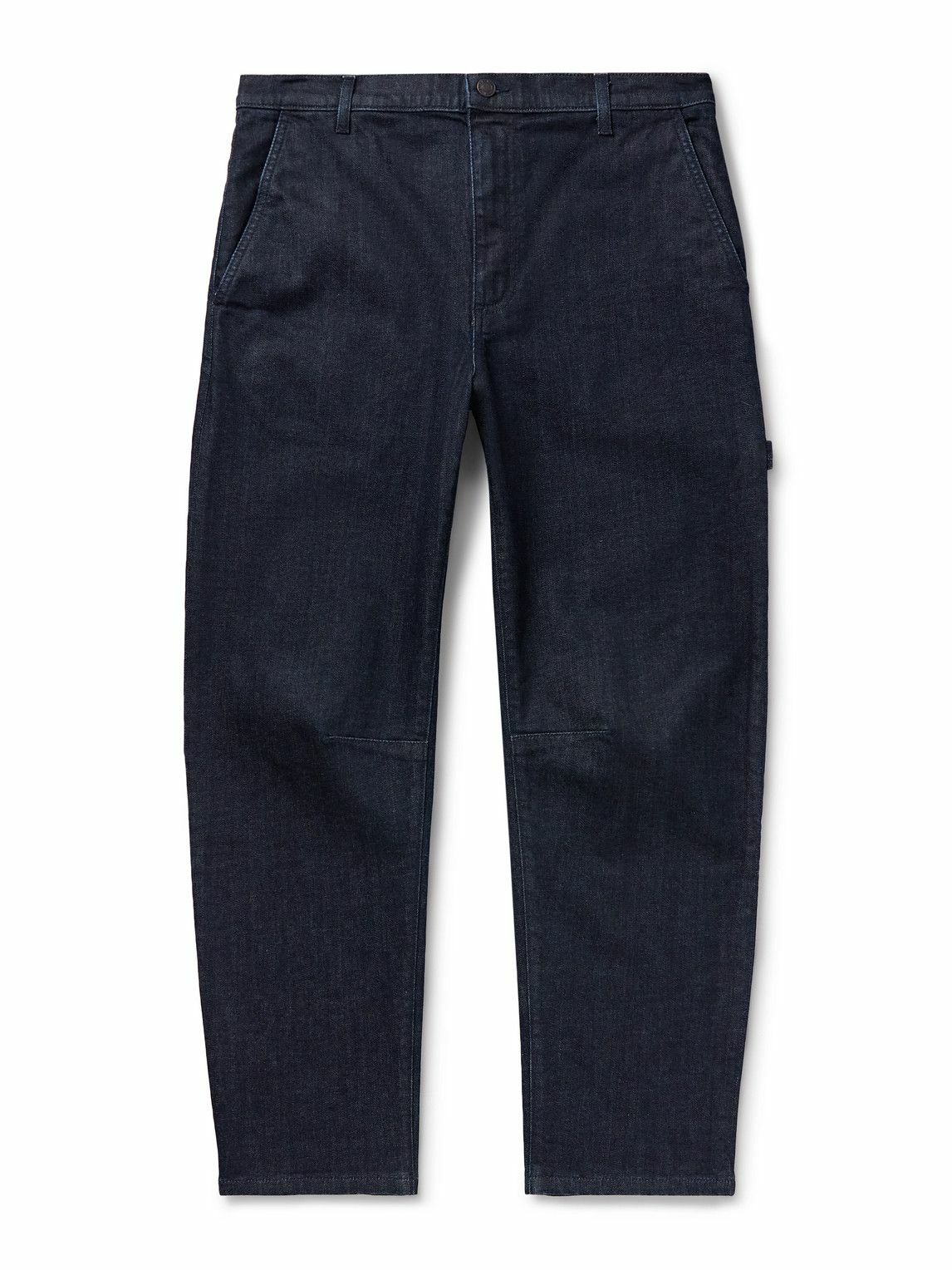 Nili Lotan - Carpenter Straight-Leg Cropped Jeans - Blue
