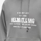 Helmut Lang Men's Spray Logo Hoody in Telescope