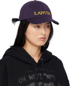 Lanvin Purple & Black Future Edition Curb Cap
