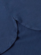 Barena - Nalin Cotton-Jersey Henley T-Shirt - Blue