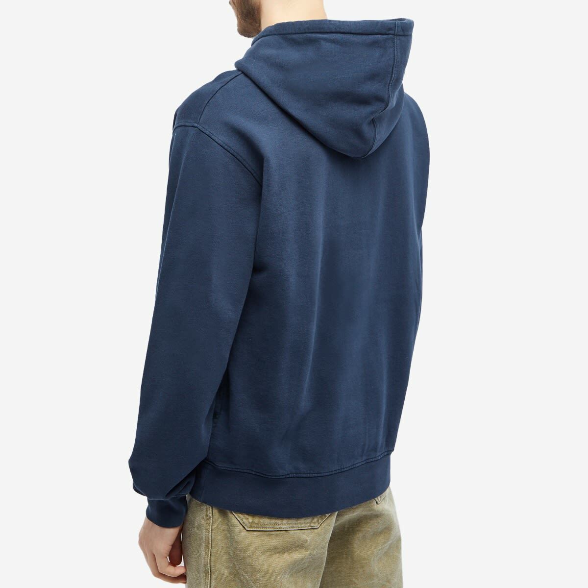 Colorful Standard Men's Classic Organic Popover Hoodie in NavyBlue