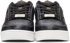 BAPE Black Python Sta Sneakers