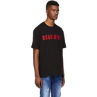 Dsquared2 Black Logo Slouch Fit T-Shirt