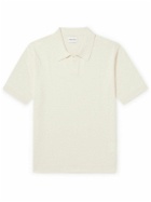 Norse Projects - Leif Linen and Cotton-Blend Polo Shirt - White