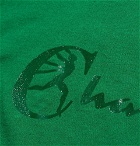 Todd Snyder Champion - Logo-Print Cotton-Jersey T-Shirt - Green