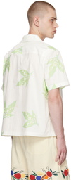 Bode White Lily Of The Valley Shirt