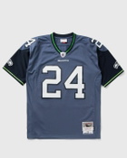 Mitchell & Ness NFL DARK JERSEY SEATTLE SEAHAWKS 2010 MARSHAWN LYNCH #25 Blue Men
