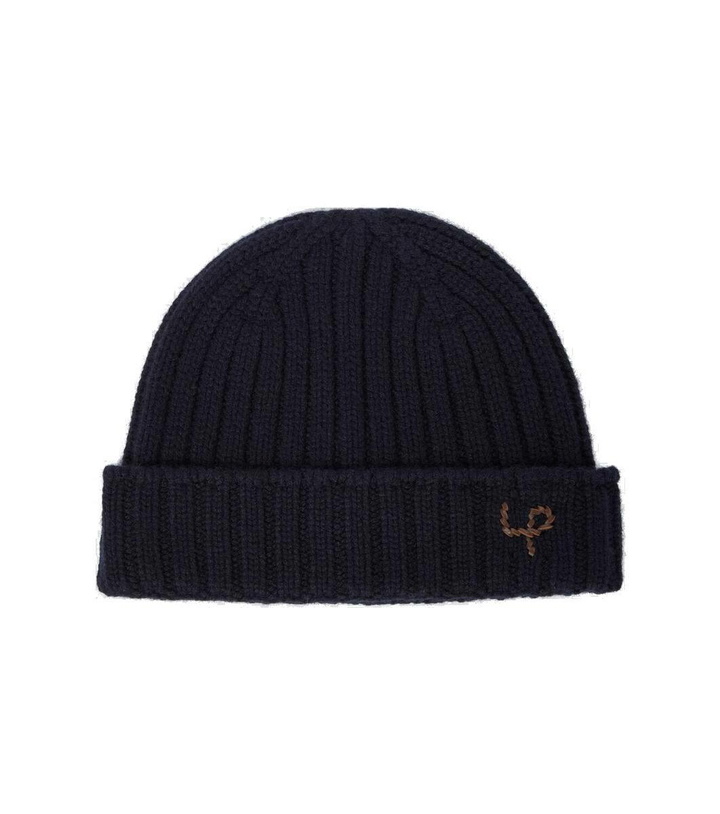 Photo: Loro Piana Ribbed-knit cashmere beanie