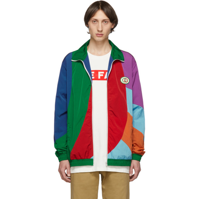 Photo: Gucci Multicolor Oversized Waterproof Jacket