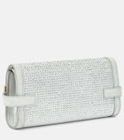 Balmain - B-Buzz 23 embellished leather crossbody bag