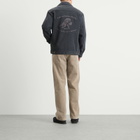 Palmes Men's Lake Zip Jacket in Charcoal