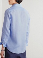 Frescobol Carioca - Linen Shirt - Blue