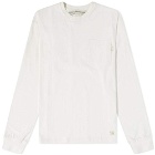 Advisory Board Crystals Men's Long Sleeve 123 Pocket T-Shirt in Selenite White