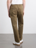 Barena - Straight-Leg Cotton-Blend Gabardine Trousers - Green