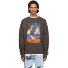 Heron Preston Grey Heron Times Sweatshirt