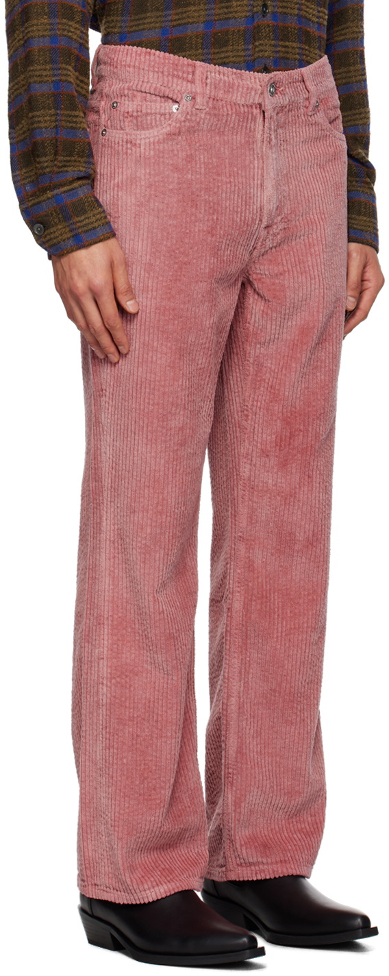 Our Legacy Pink 70s Cut Trousers Our Legacy