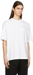 Off-White White Caravaggio Crowning Skate T-Shirt