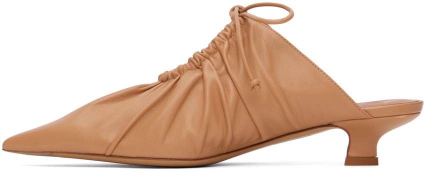 by Malene Birger Tan Masey Leather Mules