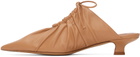 by Malene Birger Tan Masey Leather Mules