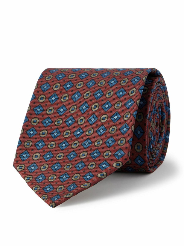 Photo: Rubinacci - 8cm Printed Silk-Twill Tie