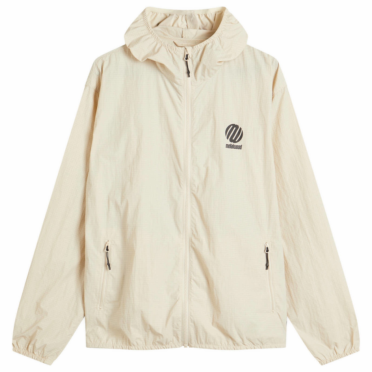 Metalwood Studio Men's Lightweight Ripstop Wind Jacket in Sand