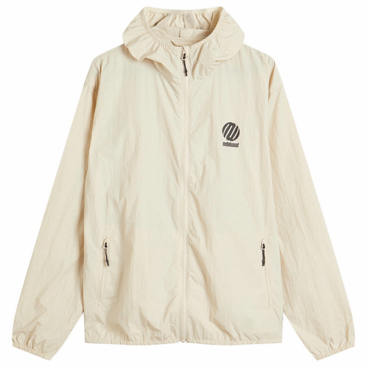 Photo: Metalwood Studio Men's Lightweight Ripstop Wind Jacket in Sand