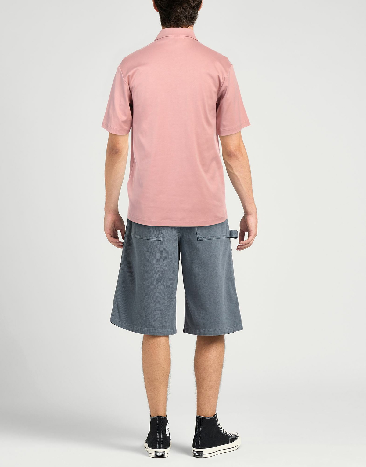 Lardini Mens Polo shirt in Pink