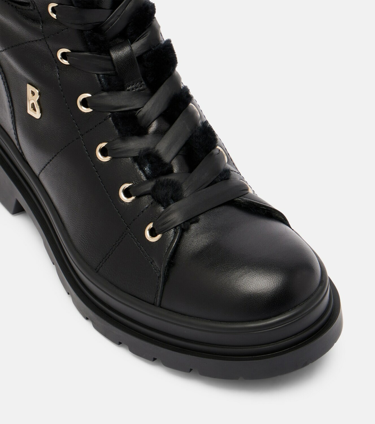 Bogner St Moritz leather lace-up boots