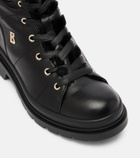 Bogner St Moritz leather lace-up boots