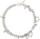 Justine Clenquet Silver Holly Necklace