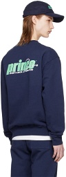 Sporty & Rich Navy Prince Edition Rebound Sweatshirt