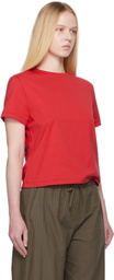 AMOMENTO Red Basic T-Shirt
