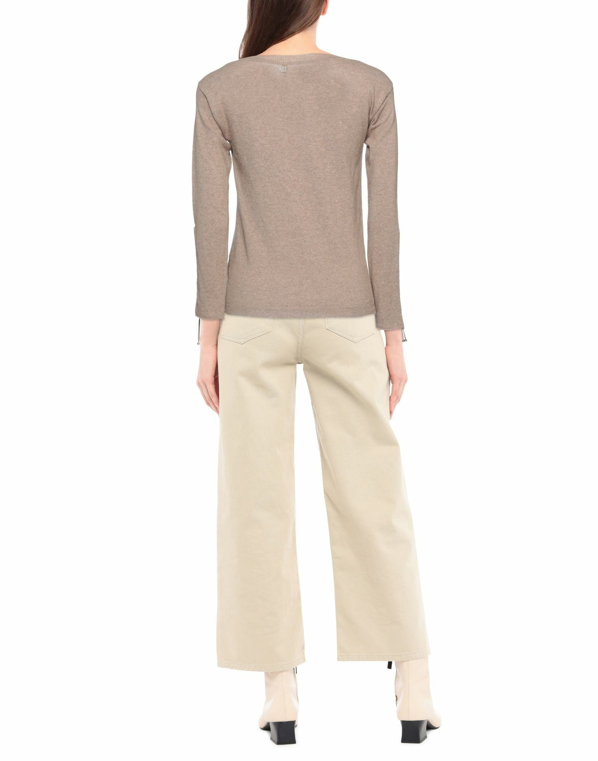 Manila Grace Womens Sweater Khaki