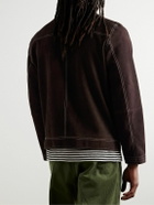 Oliver Spencer - Suede Jacket - Brown