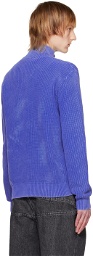 JW Anderson Blue Can Puller Sweater