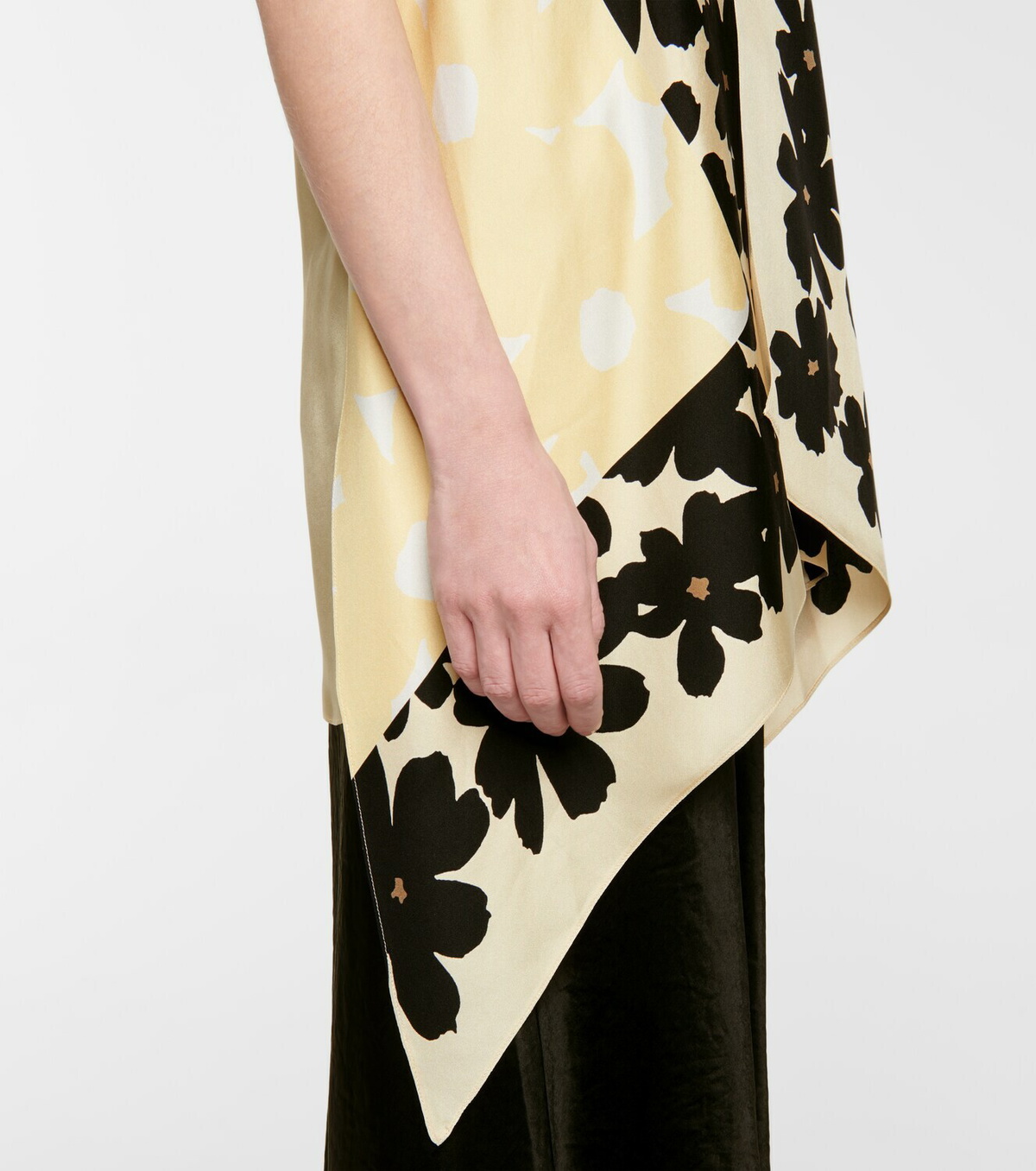 Petar Petrov Catia floral silk top