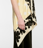 Petar Petrov Catia floral silk top