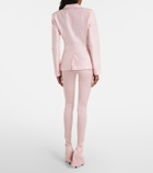 Gucci Silk-blend faille leggings