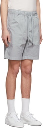 Vince Grey Cotton Shorts