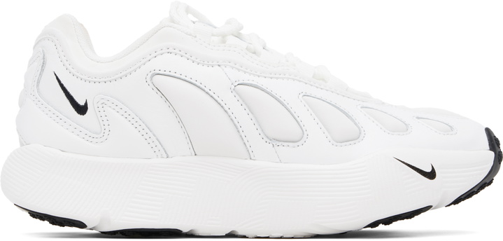 Photo: Comme des Garçons Homme Plus White Nike Edition Sense 96 SP Sneakers